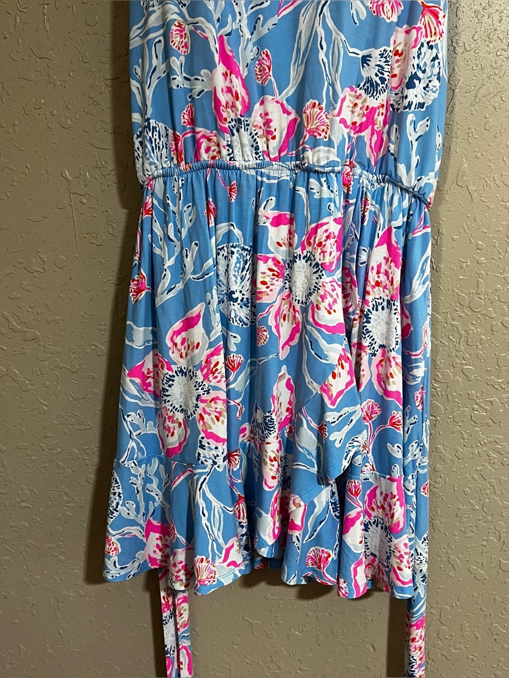 Lilly Pulitzer Camri Halter Romper  Bahamian Rhapsody Print Size XL - Picture 4 of 7